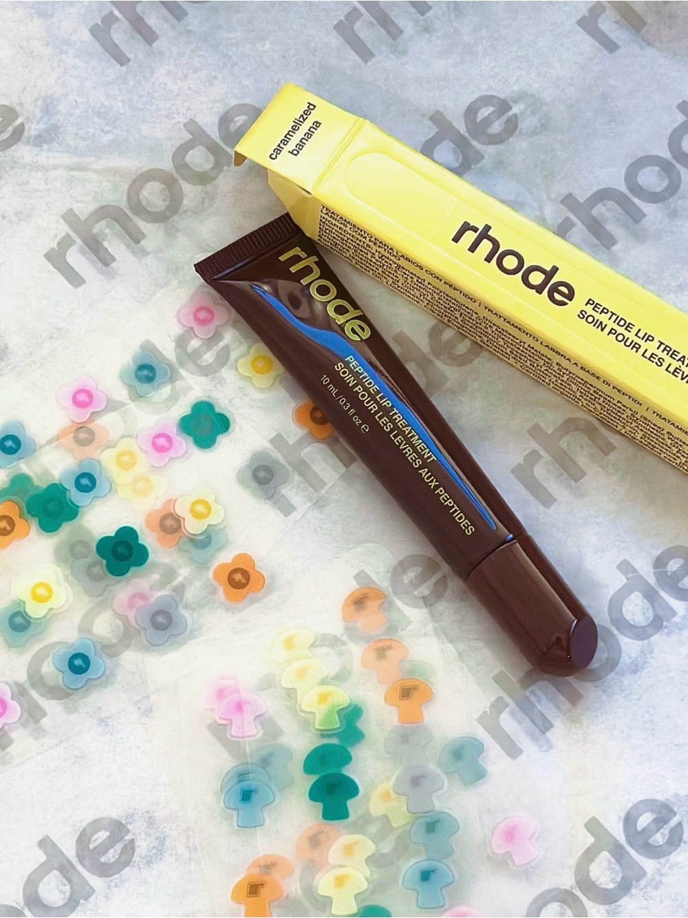 Rhode x The Biebers Caramelized Banana Peptide Lip Treatment Limited Edition